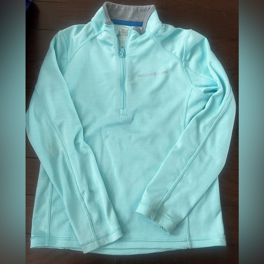 Boys Vineyard Vines Performance Quarter Zip Sz Small